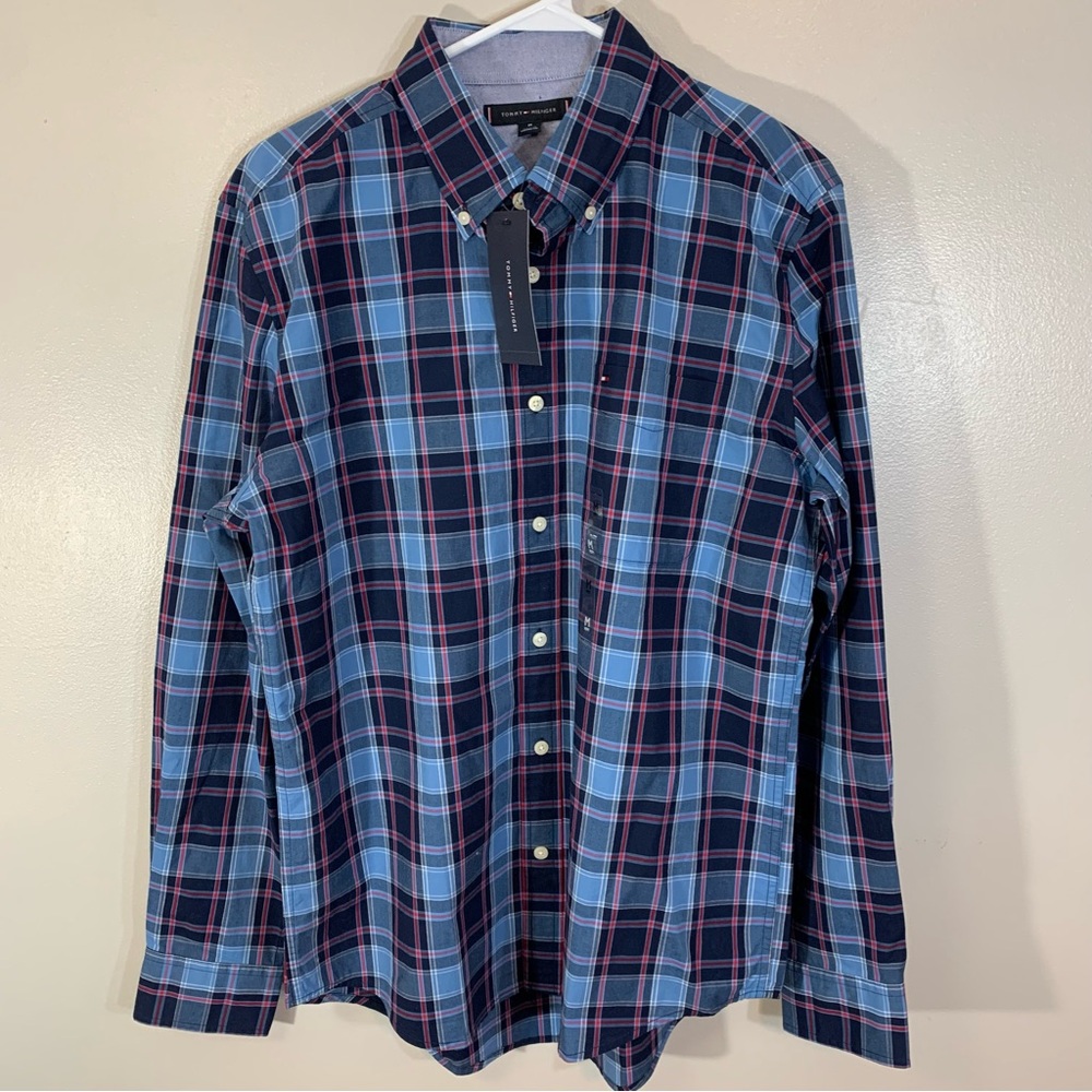 Tommy Hilfiger Button Down Shirt size Large and size Medium and size Small